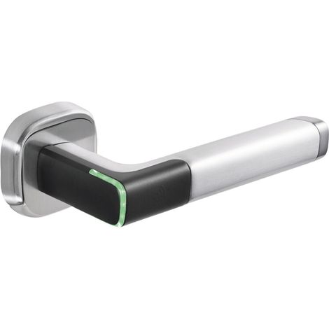 Castel 180.1170 Aperio electronic handle on rose with Mifare H100 reader right opening