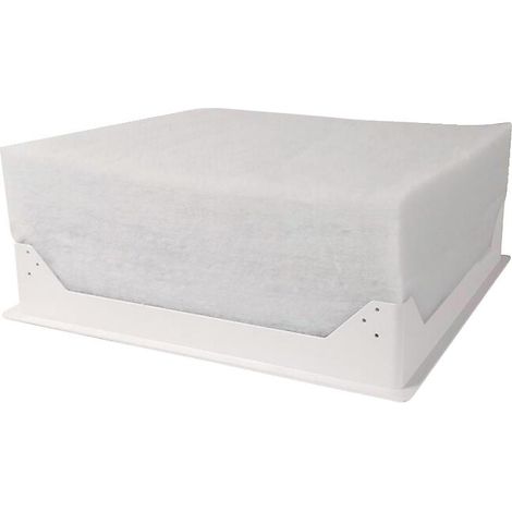 Plafond de dalles avec isolant de 250 mm en polystyrène blanc - 27/27 - par palette de 36