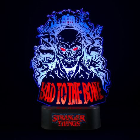 Lampara Led Bad To the Bone Stranger Things