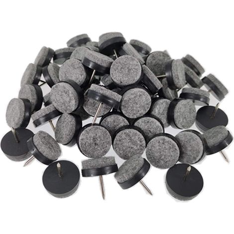 40 Bodenschoner für Stühle, 20 mm schwarze Kappen für Holzmöbelbeine, Tische und Stühle