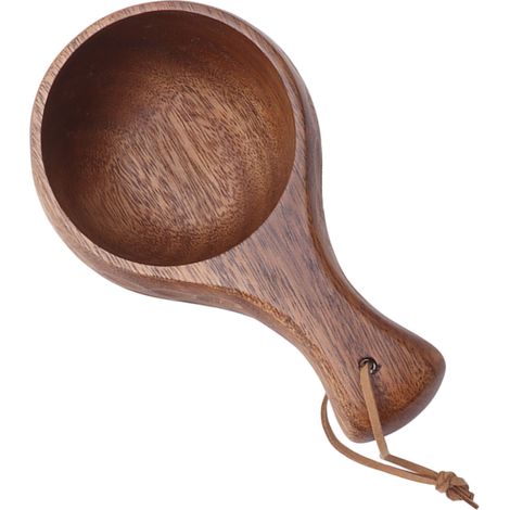 Tragbarer, handgeschnitzter Teebecher aus Holz, natürlicher Trinkbecher aus Holz, Kaffeebecher für Zuhause, Restaurant, Camping, Stil 1 (1/5)