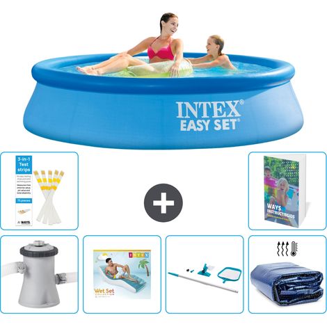 Intex Piscine Easy Set Ronde - 244x61 cm - 7-pièces S270 (1/5)