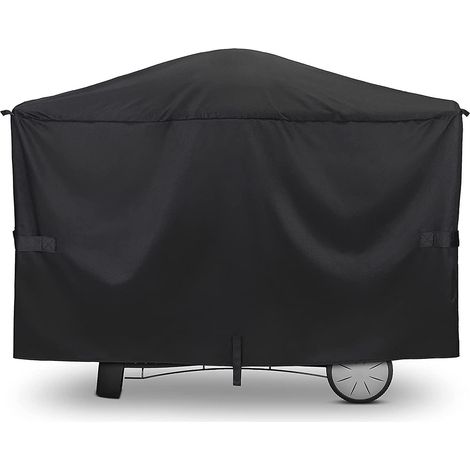 Housse de barbecue compatible avec les barbecues des séries Q2000, Q300, Q3000 et Q3200. Housse robuste et imperméable, longueur intégrale (145 cm). Comparée à la housse Weber 7112, elle résiste à la (1/5)