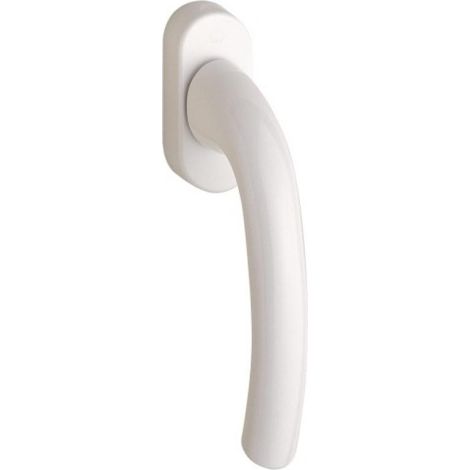 Levier carré 7 x 15 mm finition blanc pour ouvrants à la française et oscillo-battants sans condamnation Tokyo - HOPPE FRANCE EURL