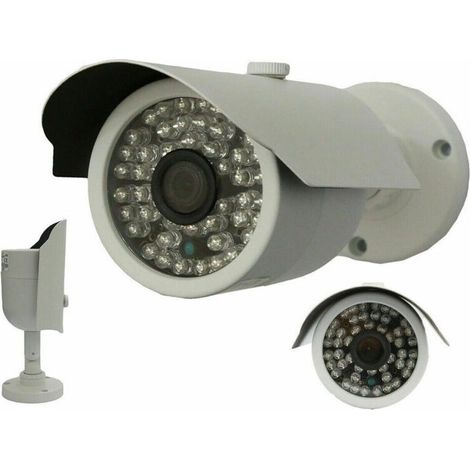 Caméra de surveillance AHD 1080p 3 MP, 48 LED IR, objectif 3,6 mm, vidéosurveillance (1/4)