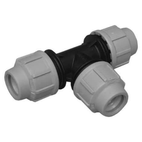 Tee a 90° dianflex raccordo per polietilene diam. 20 (conf. 20pz)