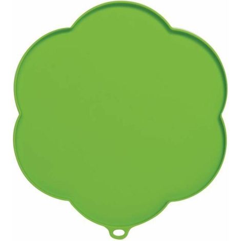 Catit Trinkbrunnen- oder Napfschutz - Rutschfestes Silikon - Blumenform - Grün (1/3)