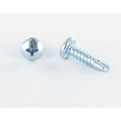 Vis autoperceuse Tête cylindrique bombée TCB Phillips 3.5X16 Filet tôle Acier zingué-1 pièce (1/2)