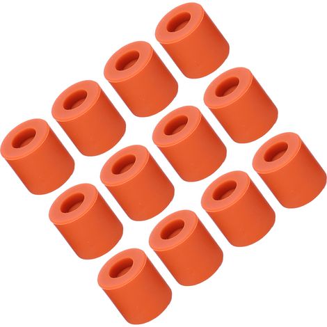 Lot de 12 amortisseurs de chocs en silicone pour plateau chauffant d'imprimante 3D, 16 mm (1/5)