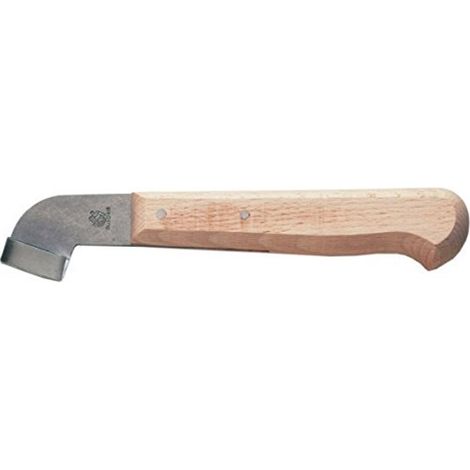 COLTELLO DA INNESTO INNESTARE A TRIANGOLO MANICO LEGNO AUSONIA