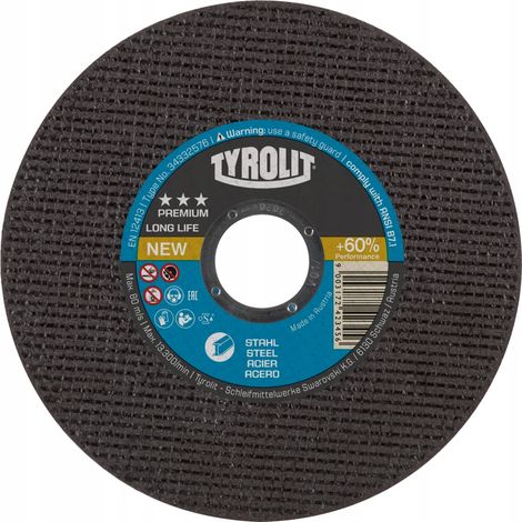 Disc 125x1x22.23 tyrolit longlife (1/5)