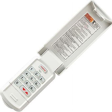 Clavier Sans Fil Pour Porte De Garage - Technologie Intelli Code - Compatible 315 MHz Et 390 MHz - Pour Portes De Garage Genie Et Overhead - 1 Pièce (1/5)
