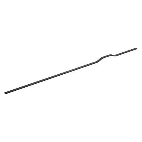 Poignée barre - Non symétrique - Longueur 1135 mm - entraxe 352 à 1056 mm - Noir