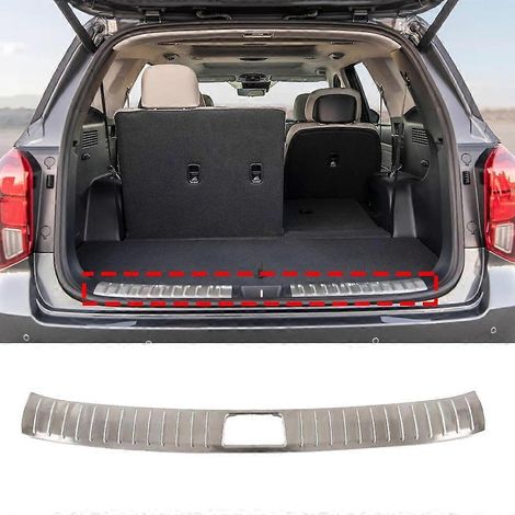 Protections de pare-chocs arrière intérieur pour Hyundai Palisade, accessoires auto, seuils de porte de coffre ( ) (1/5)