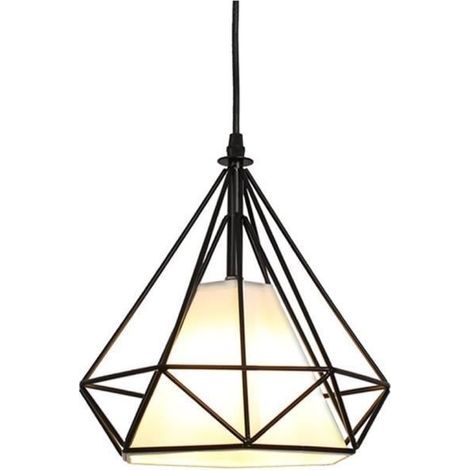 Contemporary Industrial Hanging Chandelier for Restaurant and Home - Black (1/4)
