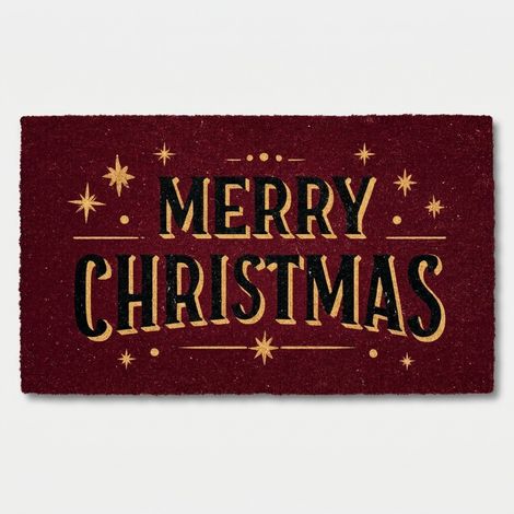 Zerbino natalizio in PVC antiscivolo 40x70 cm Festivus (1/2)