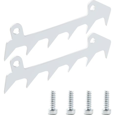 VooGenzek 2 Pièces Kit Chien D'abattage, Pointe de Pare-Chocs pour Scie à Chaîne, avec Vis, Compatible avec Stihl MS170 MS180 MS210 MS250 017 018 021 Tronçonneuse (1/5)