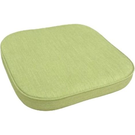 Pistachio Luxury D-Pad Seat Cushion - L41 x W38 x D6 cm