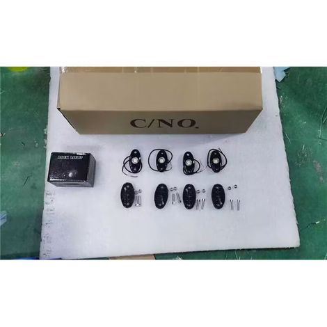 8 Packs LED Éclairages Sous-Véhicule IP67 Étanche pour Camions Voitures Pickups Moto Bateau -KZQ (1/5)
