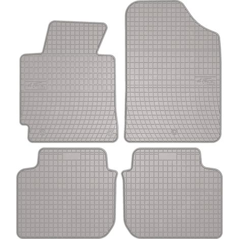 Alfombrillas de goma para coche: Hyundai Elantra V coupé, sedán (2010-2016) - color gris a juego. (1/5)