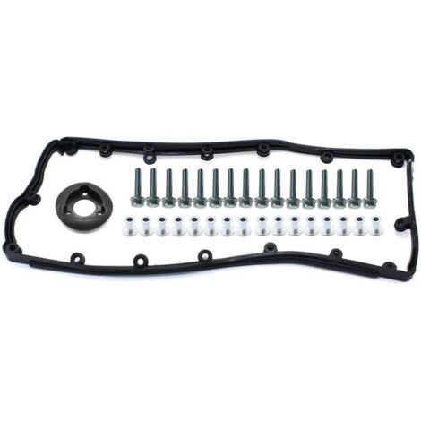 Jeu de boulons de joint de cache-culbuteur de soupape 070103469A Kit de joint de cache-culbuteur pour moteur de voiture compatible VW T5 Transporter 2.5 Tdi 2003-2009 070115315A SI-AT58044 (1/4)