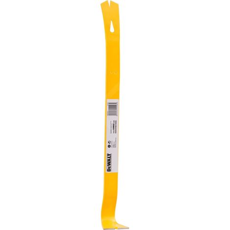 Dewalt – Pince à décoffrer plate 530 mm – DWHT55528 – Extrémité élargie pour meilleur effet de levier – Côté arrache-clou pointu - DWHT55528-1 (1/5)