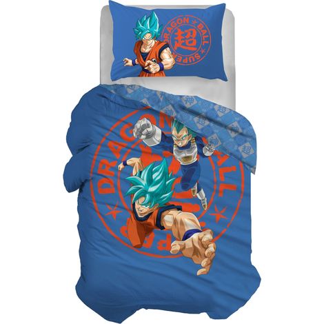 Parure de lit 100% Coton, Parure de lit 1 Place, Housse de Couette + taie d'oreiller, Linge de Chambre, ne Contient Pas de Drap avec Coins (1/5)