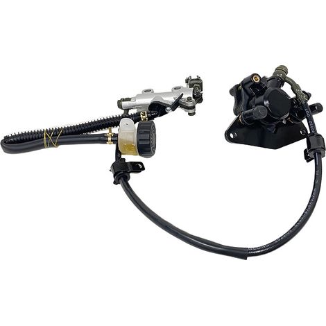 Motorcycle engine brake caliper assembly, compatible with VENTO Crossmax 250 brake calipers, OE: VC15080003--DTEKGAZ
