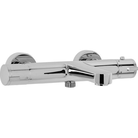 Round Thermostatic Cool Touch Shower & Bath Filler Valve