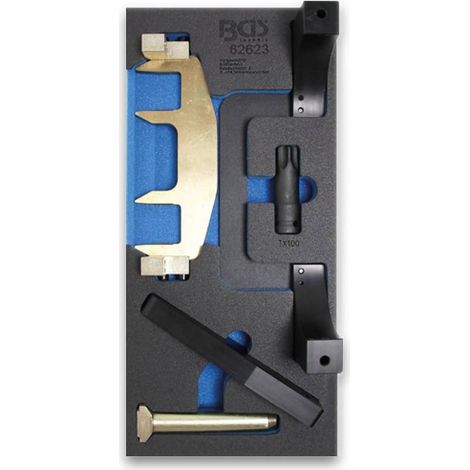 Insert de Servante d Atelier 1/3 - Coffret de Calage pour Mercedes M271 - Organisation et Protection Optimale - D-Work