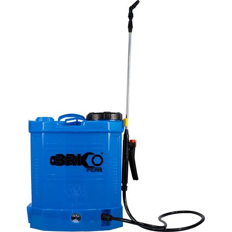 Pulvérisateur à dos à batterie 12L – Autonomie 4h – Pression max 60 psi – Application pesticides et herbicides – Kit de réparation inclus – Bricoferr