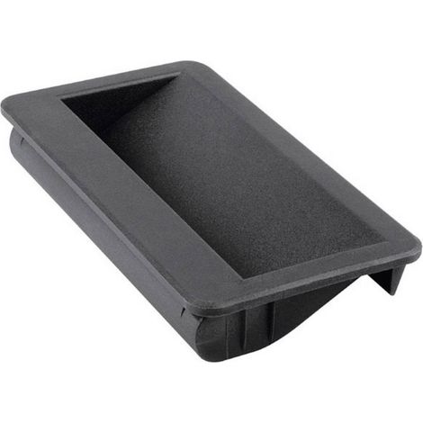 Mentor 3239.2003 Poignée en coquille noir (L x l x H) 186 x 22 x 78.5 mm 1 pc(s) (1/2)