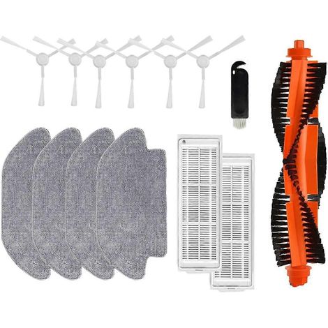 Pièces de rechange pour aspirateur robot-laveuse Xiaomi 2S/3C/Mop P, filtres et lingettes