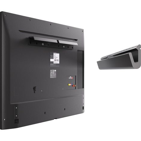 Support mural sans clou pour TV de 12 à 55 pouces, sans perçage avec VESA max 400 x 400 mm, poids jusqu'à 45,4 kg, facile à installer avec tout le matériel inclus (1/5)
