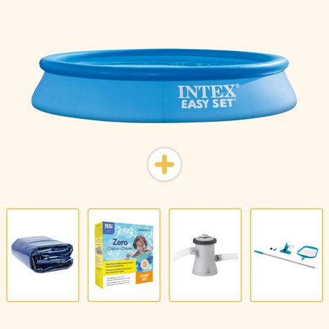 Intex Piscine Easy Set Ronde - 305x61 cm - 5-pièces  SCB14 (1/5)