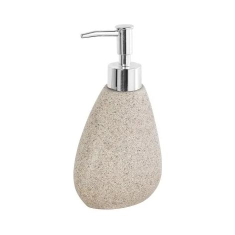 Dispenser Sapone Da Appoggio in Poliresina Effetto Pietra Stone (1/5)