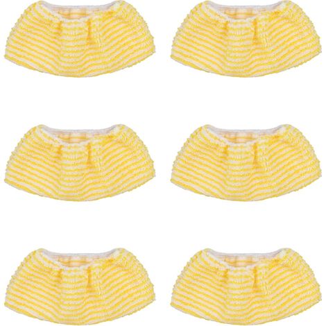 Lot de 6 Bonnettes en microfibre compatibles avec Kärcher EasyFix SC 2, SC 3, SC 4, SC 5 nettoyeur vapeur, Kit d'accessoires de nettoyeur vapeur lavable, 6 lingettes (1/5)