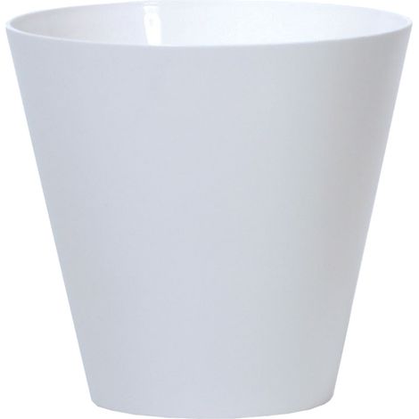 Prosperplast Maceta TUBUS 12L., dimensiones () 300x300x280, color Blanco