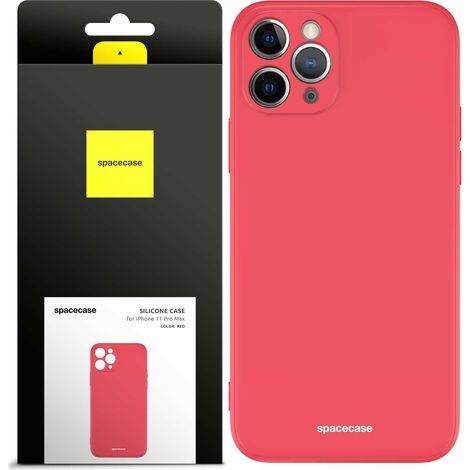 Spacecase Silikonhülle für iPhone 11 Pro Max, rot (1/5)