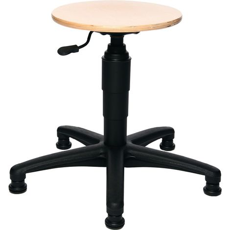 Topstar Drehhocker mit Bodengleitern - 72260 HO 1 G (1/4)