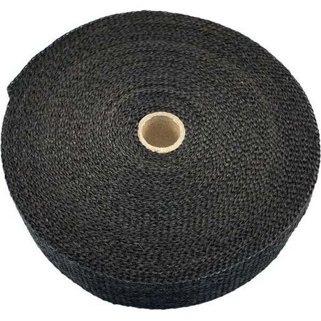 5m Noir Haute Isolation Thermique Tuyau , XU,D'échappement Wrap Bande Tissu pour Voiture Moto, produit qualité supérieure, durable et fiable, matériaux sélectionnés - KZQ (1/4)