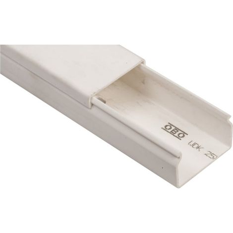 Canaleta de instalación 40x25 WDK25040RW blanca 6191061 /2m/