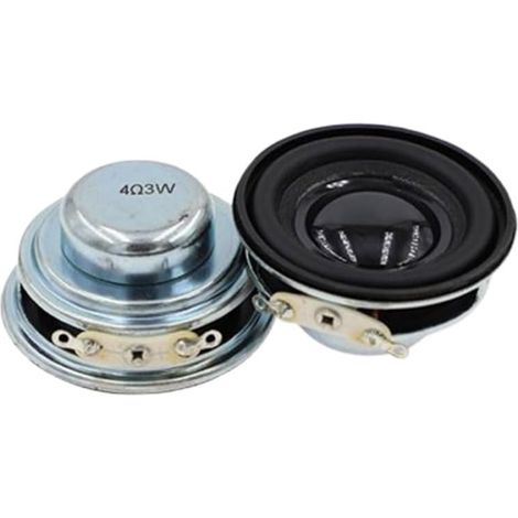 2 Pack 1.5" 4ohm 3W Full Range Stereo Speaker Mini Audio Woofer (Model EK1794) (1/5)