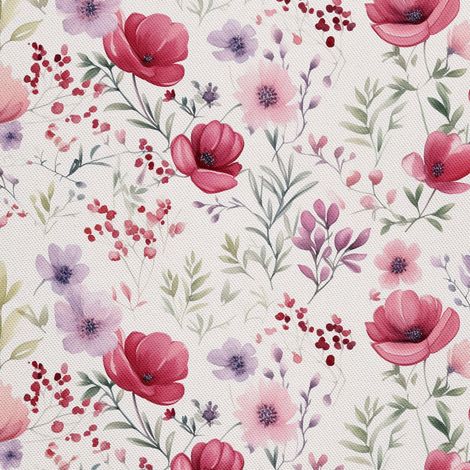 Tela decorativa para exteriores Oxford - Flores - DX2960 (1/5)