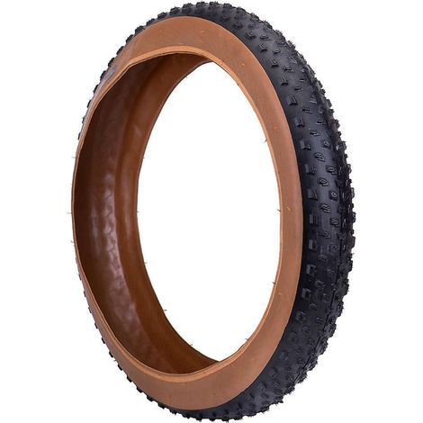 26 x 4,0 Zoll Fatbike-Reifen, Gummireifen für Falträder, geeignet für Schnee, Strand und Fahrräder, Ersatzreifen