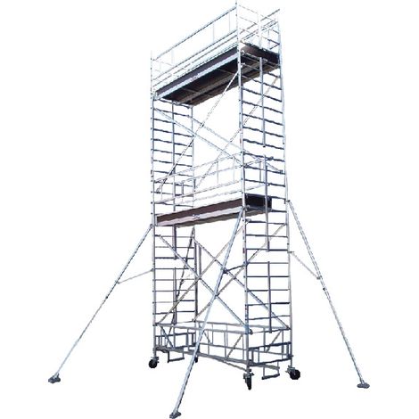 Torre mobile 4 piani - Altezza max. di lavoro 13.30m - TLR-1120T