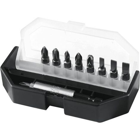 Stanley 1-68-734 Slotted/Phillips/Pozidriv Insert Bit Set, 10 Piece STA168734 (1/3)