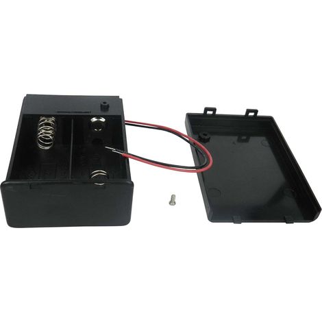 Porte-pile 2 x RS PRO C, raccordement Fils ( Prix pour 1 )