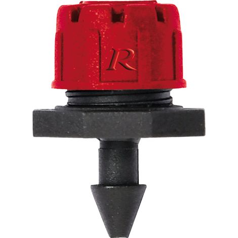 Ribimex – Lot de 50 goutteurs réglables tuyau Ø 16 mm – Pression d’utilisation 1 bar – Pour irrigation précise – Compatible avec systèmes goutte à goutte