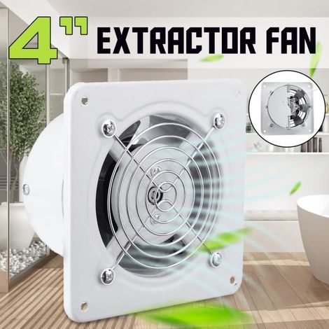 TEMPSA Silencieux Ventilateur Extracteur Fenêtre d\'échappement Pour Cuisine Salle de Bains (1/3)